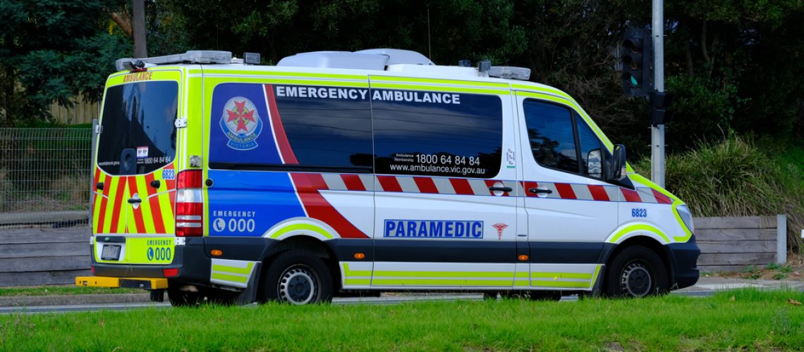 Wantirna,,Victoria,,Australia,04/25/2020.,Ambulance,And,Patient,Transport,Services